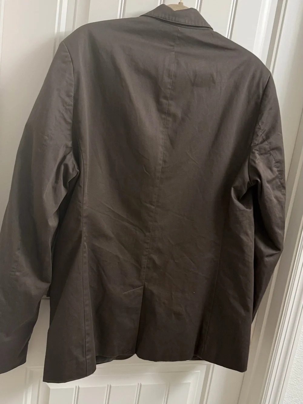 Guess Brown Men's Blazer with Notch Lapel